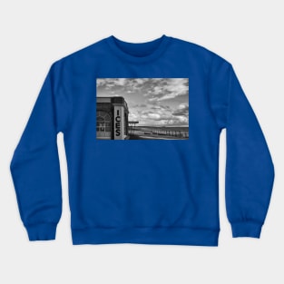 Rendezvous Cafe, Whitley Bay - Monochrome Crewneck Sweatshirt